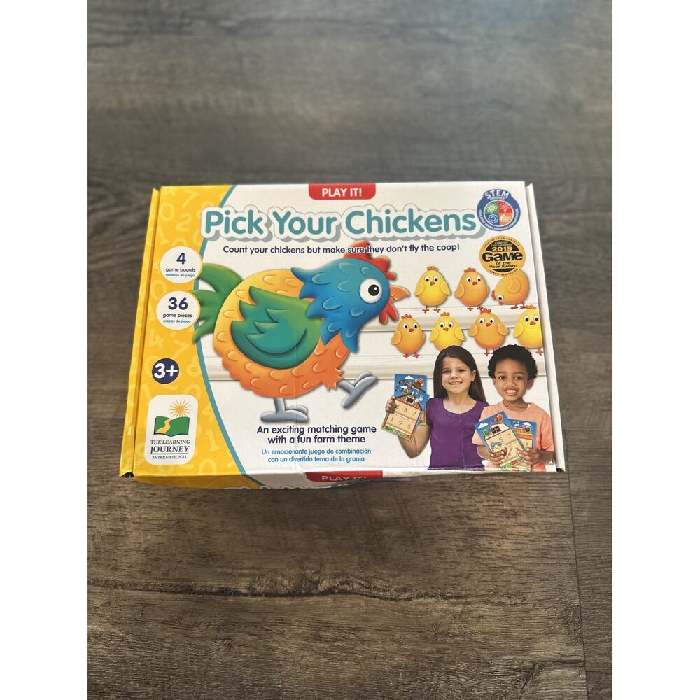 Pick Your Chickens Matching Educational‎ Game